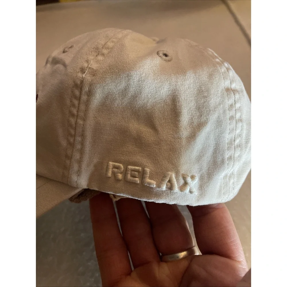 Tommy Bahama Relax Hat‎ Island Hops Tiki TB Cooler Parrot Strap Back Cap
